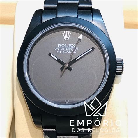 replica rolex milgausss|rolex milgauss dark knight price.